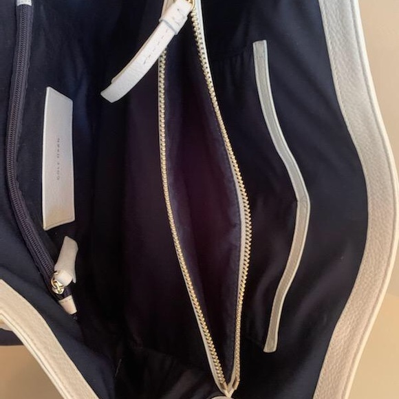 Cole Haan Benson Large Leather Tote (COLOR: IVORY) - Picture 7 of 11